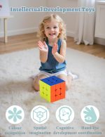 ROXENDA Magic Cube Puzzle 3x3 Giant 18.8CM, Giant Speed Cube for Parties, Family Games and Leisure, Fun Puzzle Toy - Imagen 7