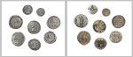 Eurofusioni Silver Plated Imperial Roman Coins - Set 8 Emperors Ancient Rome - Imagen 3