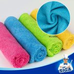 MR.SIGA Microfiber Cleaning Cloths for Windows Microfiber Cloths Dish Cloths, 20 Pieces, 32 x 32 cm - Imagen 4