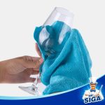 MR.SIGA Microfiber Cleaning Cloths for Windows Microfiber Cloths Dish Cloths, 20 Pieces, 32 x 32 cm - Imagen 5