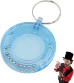 Coin Magic Tricks | Remove Coin Puzzle Keychain - Magic Coin Disappearance Accessories for Beginner Wizards, Fantastic Coin Disappearance, Tricks - Imagen 8