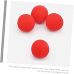 TOYANDONA 10piezas Bolas Esponja Roja Trucos Clásicas para Rendimiento y Comedia Disfraces Cosplay Accesorios De Mago - Imagen 6