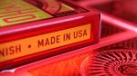 Murphy's Magic Supplies, Inc. Tally-Ho Red (Circle) MetalLuxe Playing Cards by US Playing Cards, Gold, Red, (72086) - Imagen 6