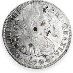 IMPACTO COLECCIONABLES | Moneda española auténtica de 8 Reales, el Primer dólar de América | Carlos IIII (1793–1808) | Coleccionable histórico Certificado en Estuche Protector - Imagen 5