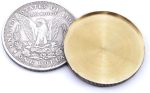 Expanded Case to appear/disappear, Magic Coin Magic Accessories (1 Shell + 1 Copper Morgan Coin) - Imagen 4