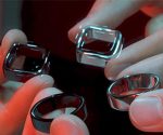 ZQION Ambi Ring - Silver Magic Tricks Circle Square Magic Ring Tricks Magician Accessories Close Up Magic Illusion