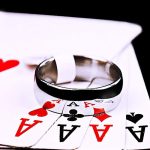MOMOMAGE Poker Magic Ring, Prophecy, Magic Ring, Magic Cards, Poker, Magic Tricks, Close-Up, Magical Accessories for Magicians