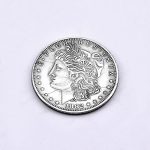 SUMAG 1 Piece Three Tricks Coin Folding Magic Coin Through Bottle Coin Close Up Tricks Accessories (Organ Coin Version) - Imagen 3