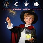 Magic Game - 80+ Magic Tricks for Kids Kids Games with Magic Wand and Instructions, Toys Ideal Gift for Kids 6 7 8 9 10 11 12 Years Old - Imagen 4