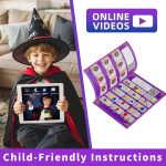 Magic Game - 80+ Magic Tricks for Kids Kids Games with Magic Wand and Instructions, Toys Ideal Gift for Kids 6 7 8 9 10 11 12 Years Old - Imagen 5
