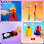 Magic Game - 80+ Magic Tricks for Kids Kids Games with Magic Wand and Instructions, Toys Ideal Gift for Kids 6 7 8 9 10 11 12 Years Old - Imagen 6