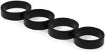 ZQION PK Magic Strong Black Magnetic Ring for Magic Tricks Finger Decoration Wizard Ring Illusion Trick Accessories (21mm) (21mm, Black) - Imagen 4