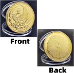 1 Piece 1 Phoenix Memorial Bronze Coin for Friends and Family - Imagen 4