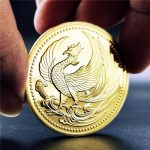 1 Piece 1 Phoenix Memorial Bronze Coin for Friends and Family - Imagen 5