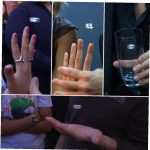 ZIYUMI 1pc Magic Floating Ring Magic Tricks Ring Invisible Magic Flying Props Performance Props - Imagen 4