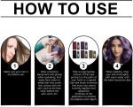 Hair Dye Shampoo Natural Hair Coloring Shampoo Vegetable Coloring Shampoo, Color Hair in Minutes, Shampoo 3 to Cover Gray Hair, Easy to Use (Light Brown, 200ml) - Imagen 3