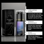 Hair Dye Shampoo Natural Hair Coloring Shampoo Vegetable Coloring Shampoo, Color Hair in Minutes, Shampoo 3 to Cover Gray Hair, Easy to Use (Light Brown, 200ml) - Imagen 5