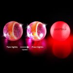 Kofull Pack of 6 LED Golf Balls for Night Training, Golf Balls, Bright Distance Balls, Assorted Colors (Pink, Blue, Red, Green, White and Yellow), Blue, White, Orange, Red, Pink, Green - Imagen 3