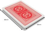 Deck of Playing Cards | UK Brand | Plastic 100% Waterproof (Red Backs) | Premium Deck | Bridge Rummy Canasta (3 Jokers) - Imagen 4