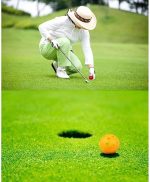 Kofull 50Pack/24 Pack 40mm Golf Practice Balls with Airflow Hole Colorful Perforated Plastic Balls for Swing Practice Driving Range Home Use Pets Kids Pool Balls Toys for Fun - Imagen 4