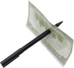 Penetrating Pen, Magic Funciona la Pluma penetrante | Magician's Close Up engañado a lápiz a través de dólar Truco de la factura de la factura del Papel de la factura del Dinero - Imagen 9