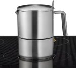 WMF Kult Italian Coffee Maker 300 ml 6 Cup Cromargan Matte Stainless Steel Induction Dishwasher Safe - Imagen 3