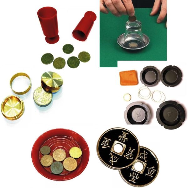Special Set of Magic with Coins of 6 Games with Explanatory Videos Magic Set Magic Tricks Collectible Games