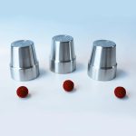 MOMOMAGE Stainless Steel Tumblers and Balls (Large) Magic Trick Balls Disappear and Appear Magic Props, Funny Close-up Tricks for Wizards - Imagen 5