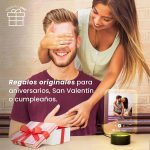 Personalised Spotify Lamp with Photo – With Base or Frame – Design with Song Code – Original Gift for Couples or Friends - Imagen 4
