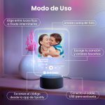 Personalised Spotify Lamp with Photo – With Base or Frame – Design with Song Code – Original Gift for Couples or Friends - Imagen 7