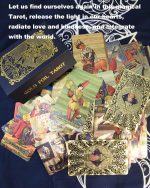 Waite Gold Foil 78 Piece Classic English Tarot Deck with Guide PVC Waterproof Design Medieval Style - Imagen 3