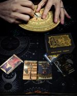 Waite Gold Foil 78 Piece Classic English Tarot Deck with Guide PVC Waterproof Design Medieval Style - Imagen 9