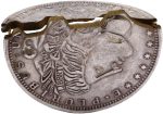 Enjoyer Three Folding Coins Morgan Version Coin Magic Tricks Coin Through Bottle Magie Close-up Accessories Street Magic Gimmick - Imagen 3