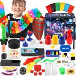 Magic Game - 70+ Magic Tricks for Kids - Kids Magic Game with Magic Wand and Instructions - Halloween Toys Gift for Boys Girls Beginners 6 7 8 9 10 11 12 Years Old