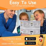 OSDUE Magic Game, 24+ Classic Magic Tricks, Magic Kit with Instruction Manual and Video Tutorial, Magic Secrets Game for Toddlers, Boys, Girls, Beginners - Imagen 7