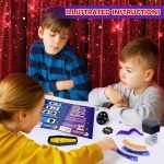 Magic Set, 60 Magic Tricks for Kids, Magic Set with Instructions, Gift Toys for Kids Ages 6-12 - Imagen 5