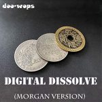 MOMOMAGE Digital Dissolve (Morgan Version) Magic Tricks Currency Change Visually Magic Close-Up Illusions Gimmick Props Mentalism Fun - Imagen 3