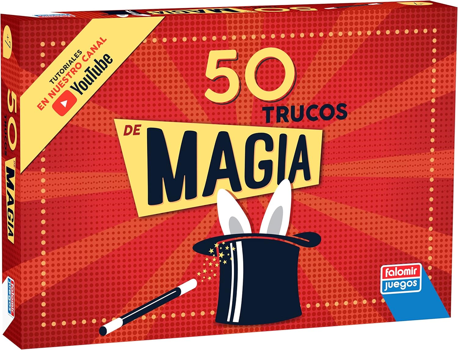 Falomir -Box Magic 50 Tricks Board Game, multicoloured, (1040) Falomir -Box Magic 50 Tricks Board Game, multicoloured, (1040)