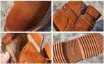 Women's Retro Brown Winter Boots - Imagen 2