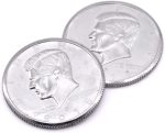 SUMAG Magic Tricks 4 Piece Expanded Shell Set (Half Dollar Head) Coin Disappear Magic Accessories Close Up - Imagen 5