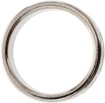 1 x Magic Magnetic Ring Magic Trick Magic Silver Color Skillful and Professional - Imagen 3