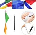 8 Pieces Magic Set Kids Adult Magic Wand Magic Wand Magic Scarves, Magic Tricks Props for Beginners, Magician Tricks Accessories Street Magic Game (8PCS) - Imagen 5