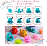 Air Dry Clay Polymer Clay 24 Colors Modeling Clay Set Air Dry Magic Putty Self Curing Ultra Light Clay Set with Tools - Imagen 5