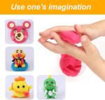Air Dry Clay Set - 24 Colors Polymer Clay for Modeling - Ultra Light Magic Putty Set with Tools - Imagen 4