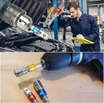 Hex Adapter To 1/4", 1/2", 3/8" 3 Pieces Hex Socket Adapter Socket Adapter Socket Wrench Nut Set Connection Extension Head For Cordless Screwdrivers - Imagen 7