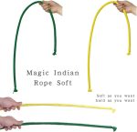 Magic String*2, Magic Trick Toys, Kids Magic Tricks, Magic Accessories, Portable Magic Rope, Magic Objects, Magic Game, Video Demo, Yellow, Green - Imagen 4