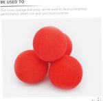 10piezas Bola De Esponja Mágica Roja Bolas De Esponja Suaves De Accesorios Clásicos para Trucos Interactivos Fiestas Suministros para Magos - Imagen 6