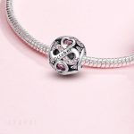 LNQOBU 925 Silver Charm Beads for Bracelets, Compatible European Women's Silver Bracelets for Women and Girls - Imagen 3