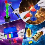 Magic Kit, Magic Set with Wizard Costume for Kids, Magic Tricks for Kids Age 6 7 8 9 10 11 12 Years Old - Imagen 4