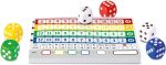 NSV QWIXX Mental Strategy and Dice Game - Spanish Edition - Imagen 4